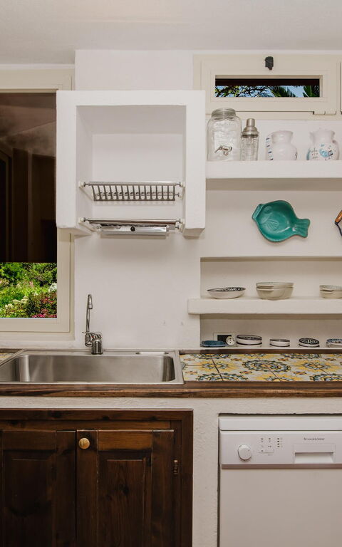 Villa Cala Serena: Kjøkken