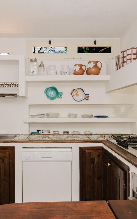 Villa Cala Serena: Kjøkken