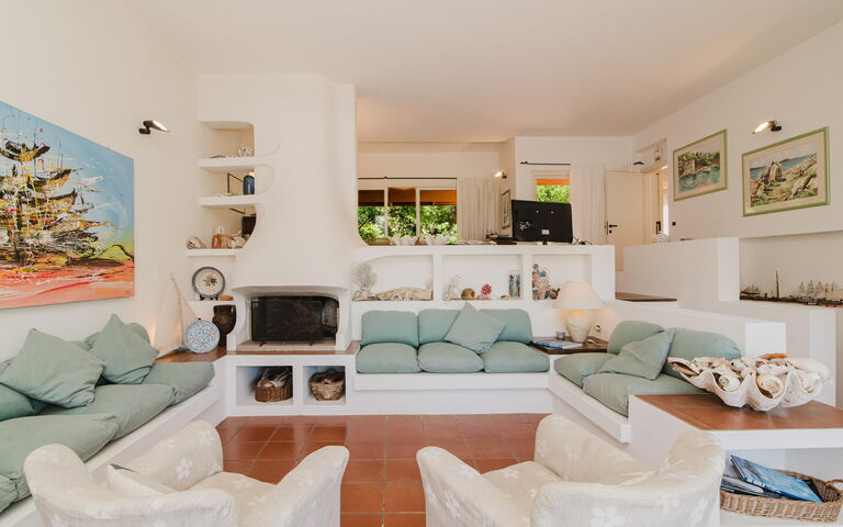 Villa Cala Serena: Stue