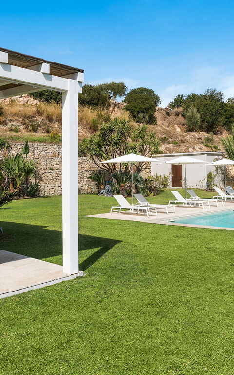 Villa Petite Afrique: basseng, Eksteriør, Hage, Utendørs