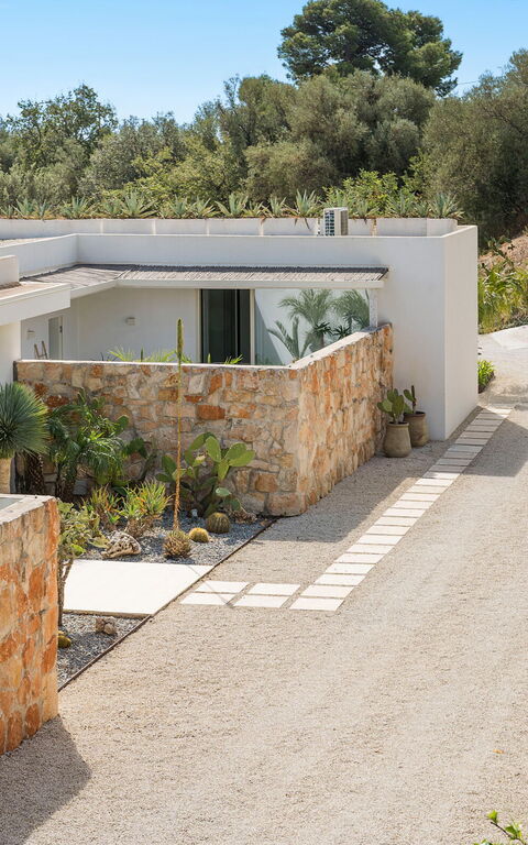 Villa Petite Afrique: Hovedinngang