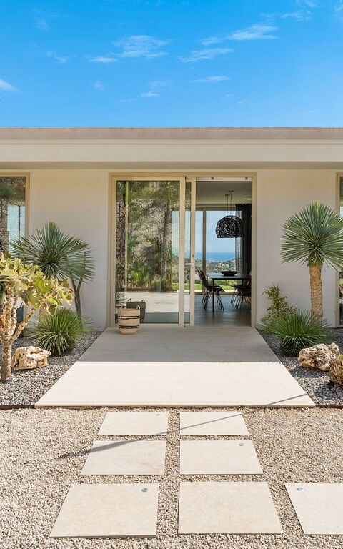 Villa Petite Afrique: Hovedinngang