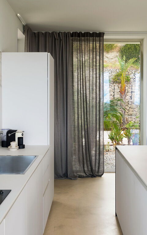 Villa Petite Afrique: Kjøkken