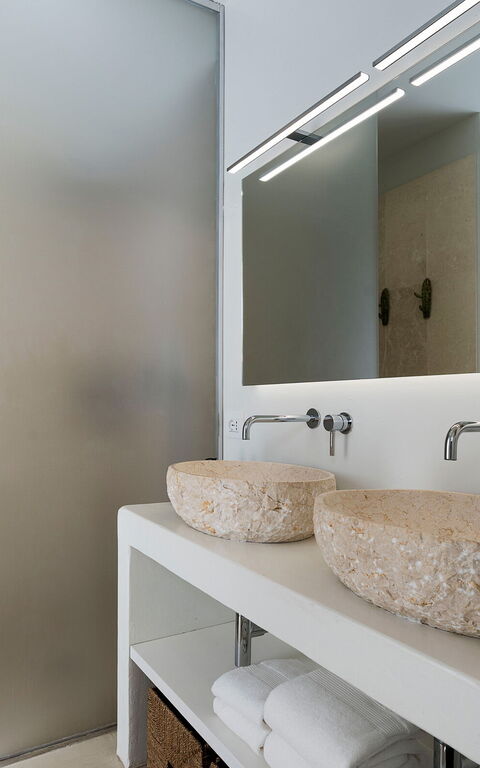 Villa Petite Afrique: Baderom