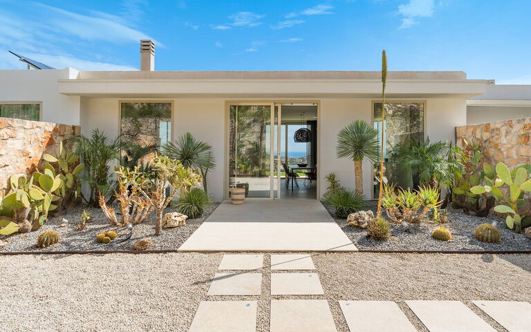 Villa Petite Afrique: Hovedinngang