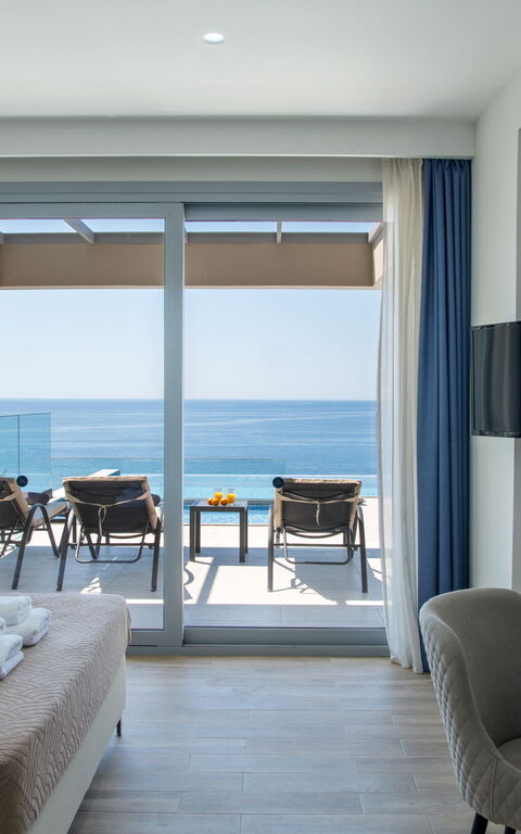 Villa Alkyoni: soverom