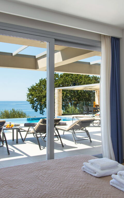 Villa Alkyoni: soverom