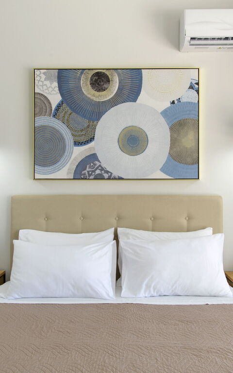 Villa Alkyoni: soverom