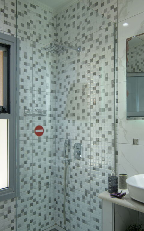 Villa Alkyoni: Baderom