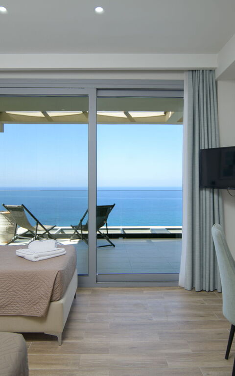 Villa Alkyoni: soverom