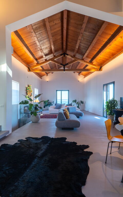 Punta Marina Luxury House: Stue