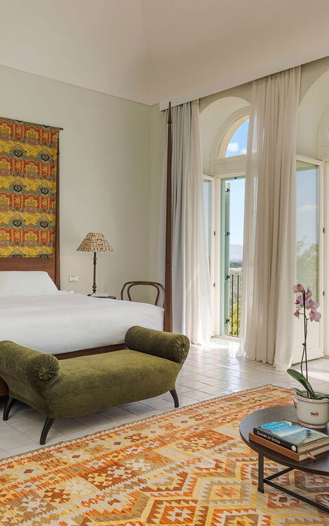 Domus Olivae: Baderom, soverom