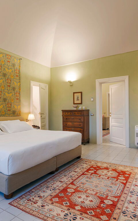 Domus Olivae: Baderom, soverom