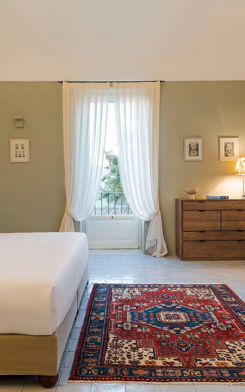 Domus Olivae: Baderom, soverom