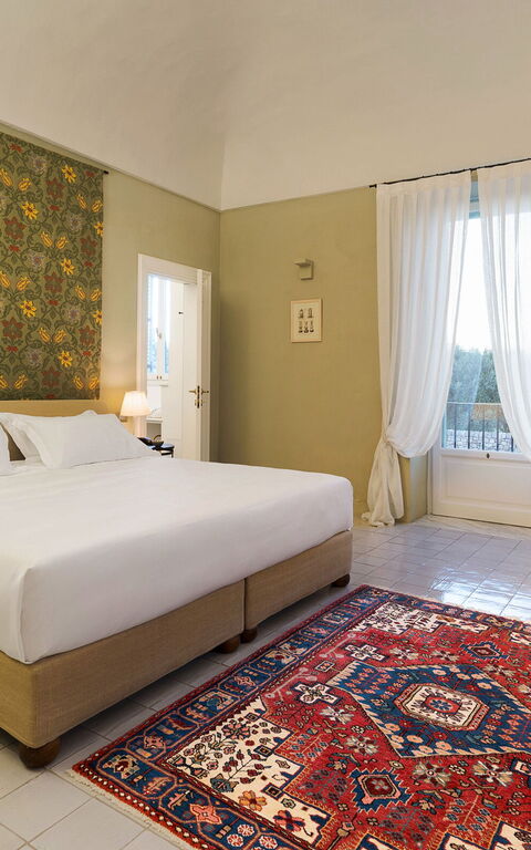 Domus Olivae: Baderom, soverom