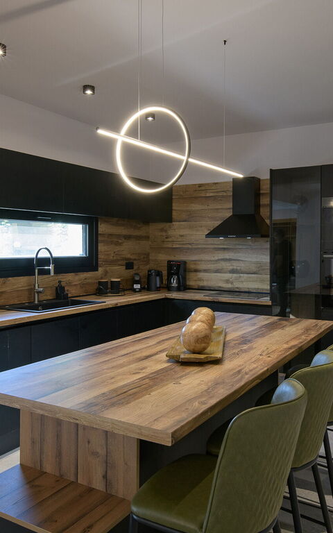 Villa Melitti: Kjøkken, Lunsjrom