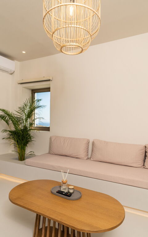 Lofos Horizon Villa: Stue