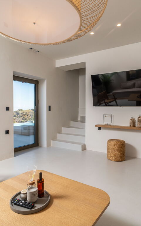 Lofos Horizon Villa: Stue