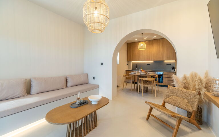 Lofos Horizon Villa: Stue