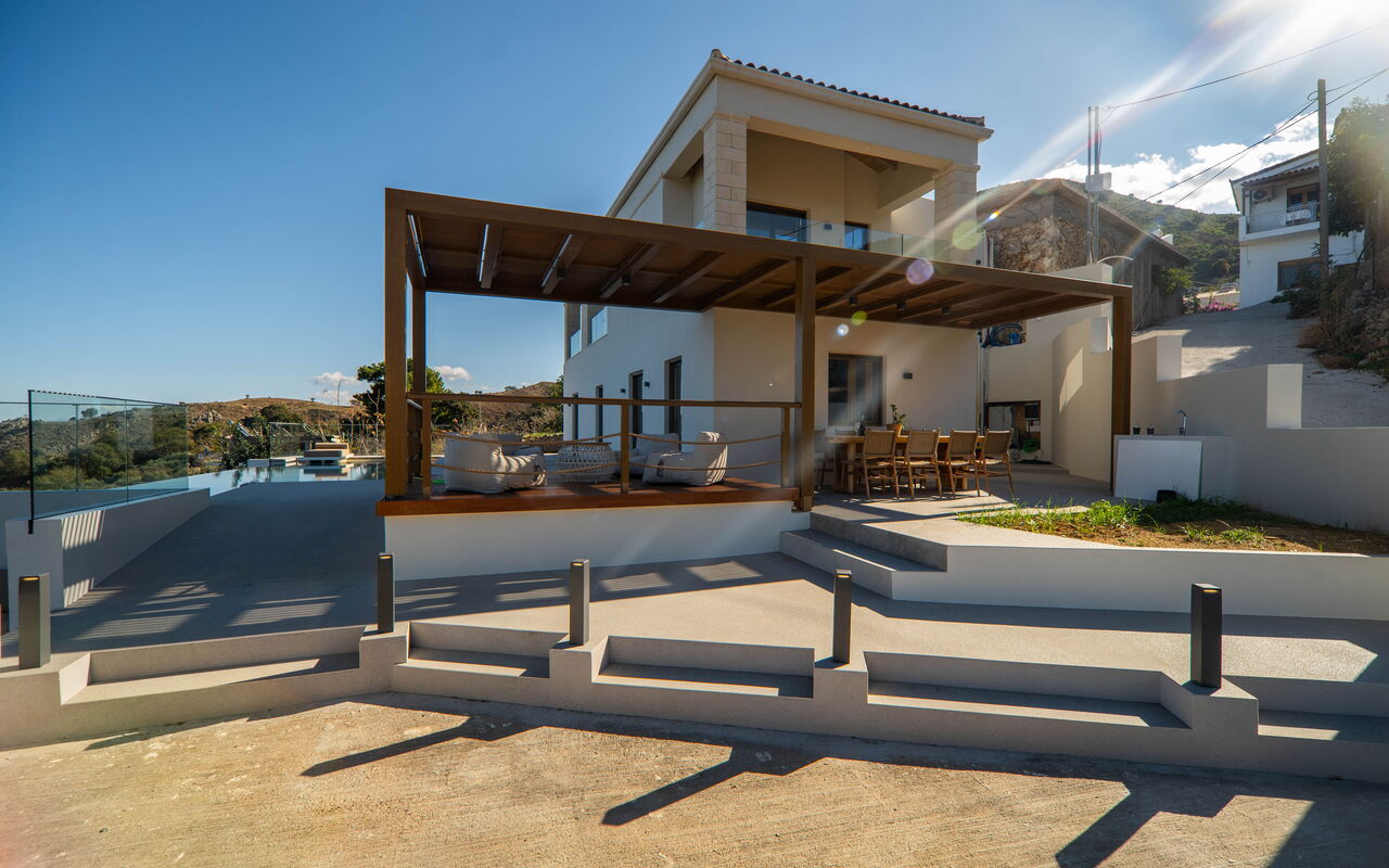 Lofos Horizon Villa: Eksteriør, Utendørs