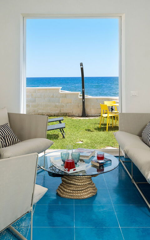 Montalbano Suite: Kjøkken, Stue