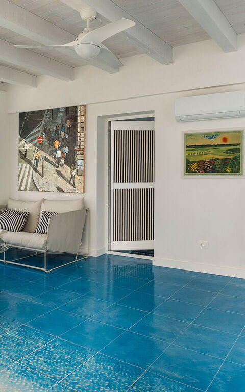 Montalbano Suite: Kjøkken, Stue