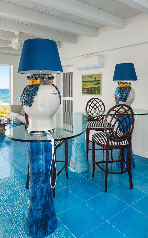 Montalbano Suite: Kjøkken, Stue