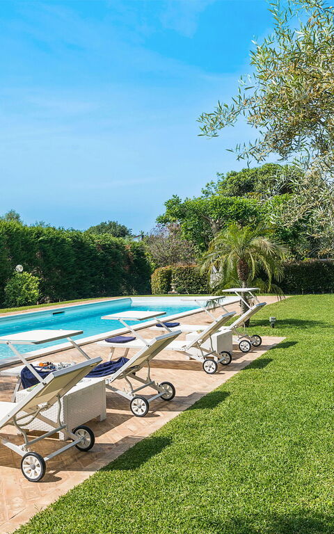 Villa Saracina: Eksteriør, Hage, Utendørs