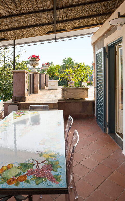 Villa Saracina: Balkong / terrasse / uteplass