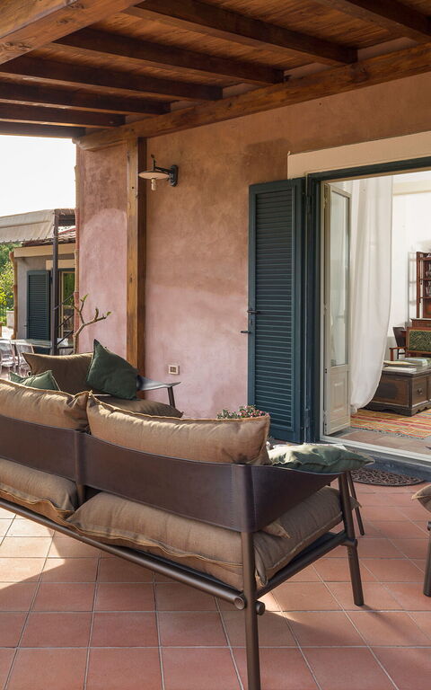 Villa Saracina: Balkong / terrasse / uteplass, Eksteriør, Utendørs