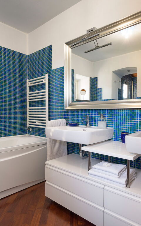 Villa Saracina: Baderom