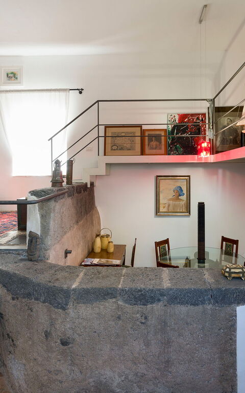 Villa Saracina: Annet rom, Romdetaljer