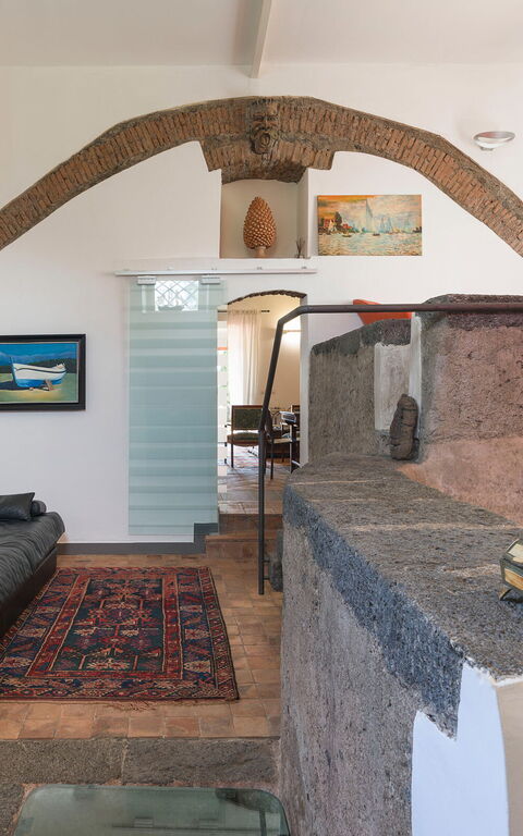 Villa Saracina: Annet rom, Romdetaljer