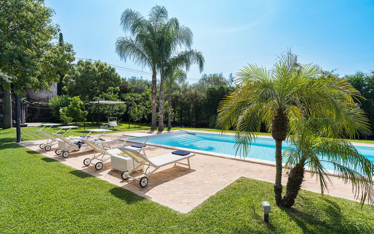 Villa Saracina: basseng, Eksteriør, Hage, Utendørs