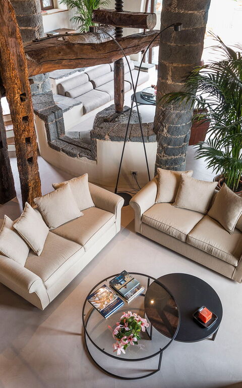 Villa Continella: Stue