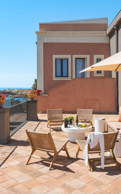 Villa Continella: Balkong / terrasse / uteplass, Eksteriør, Utendørs, Visningar