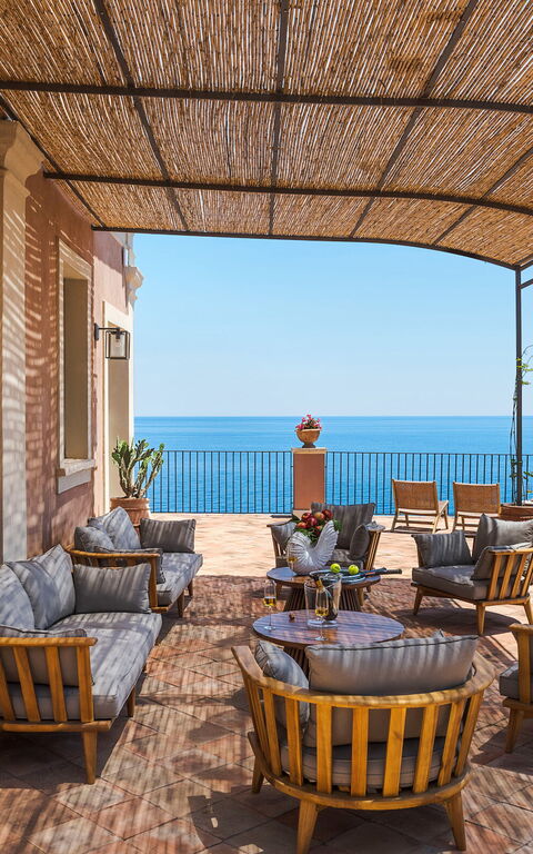 Villa Continella: Balkong / terrasse / uteplass, Visningar