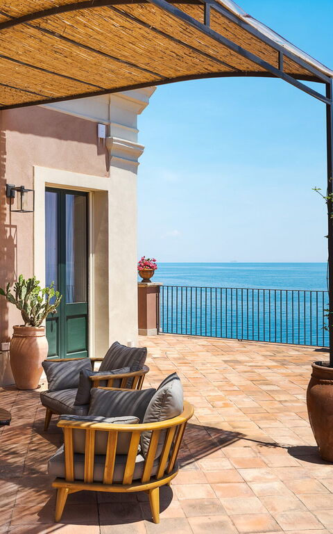 Villa Continella: Balkong / terrasse / uteplass, Eksteriør, Utendørs, Visningar