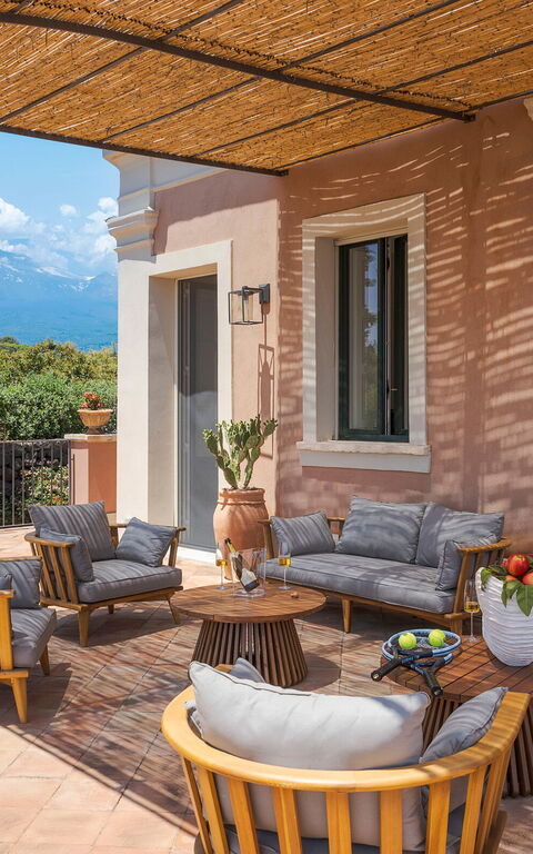 Villa Continella: Balkong / terrasse / uteplass, Eksteriør, Utendørs
