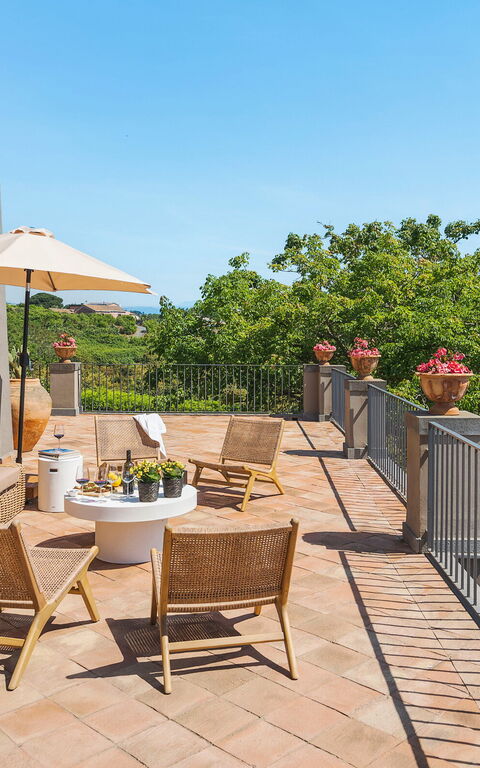 Villa Continella: Balkong / terrasse / uteplass, Eksteriør, Utendørs, Visningar