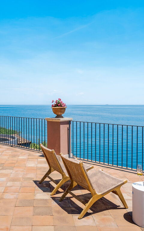 Villa Continella: Balkong / terrasse / uteplass, Eksteriør, Utendørs, Visningar