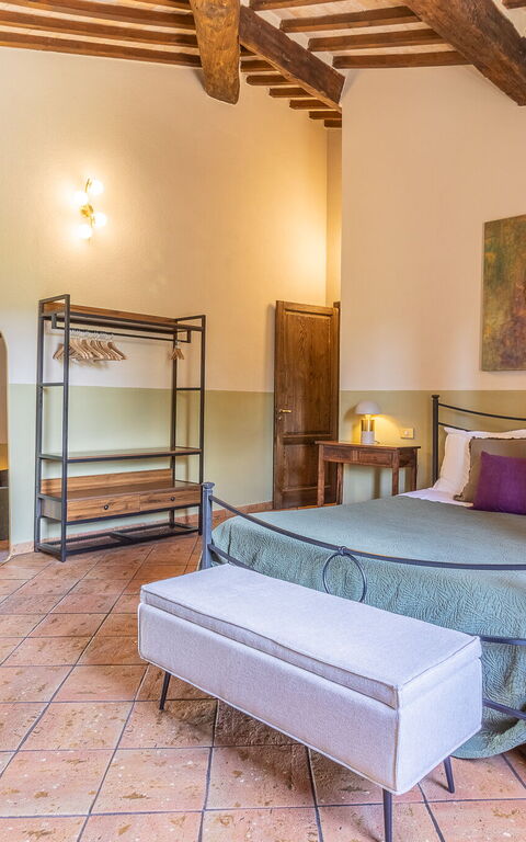Podere Peteglia: soverom