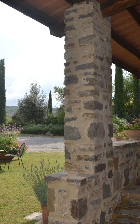 Podere Peteglia: Balkong / terrasse / uteplass, Eksteriør, Hage, Utendørs