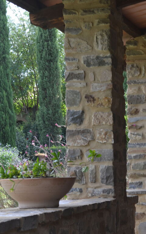 Podere Peteglia: Balkong / terrasse / uteplass, Eksteriør, Utendørs