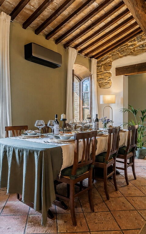 Podere Peteglia: Lunsjrom