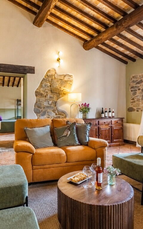 Podere Peteglia: Stue