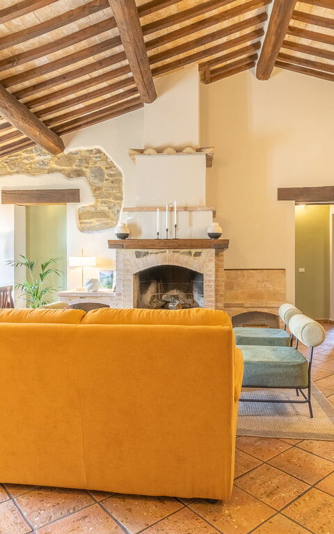 Podere Peteglia: Stue