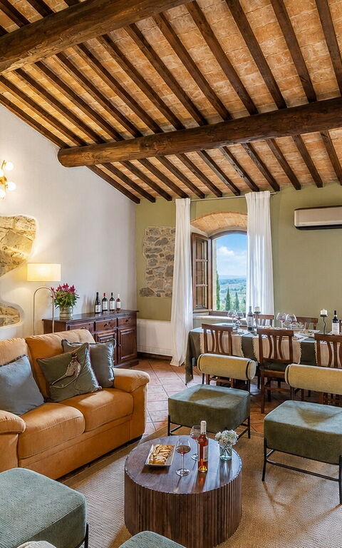 Podere Peteglia: Stue