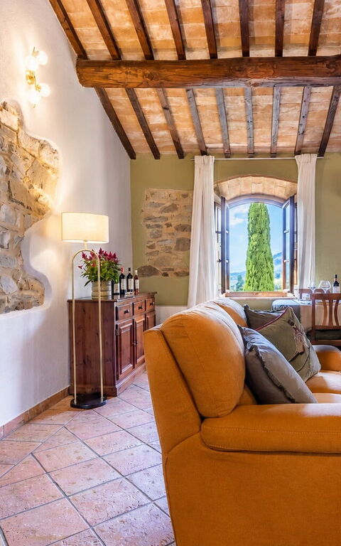 Podere Peteglia: Stue