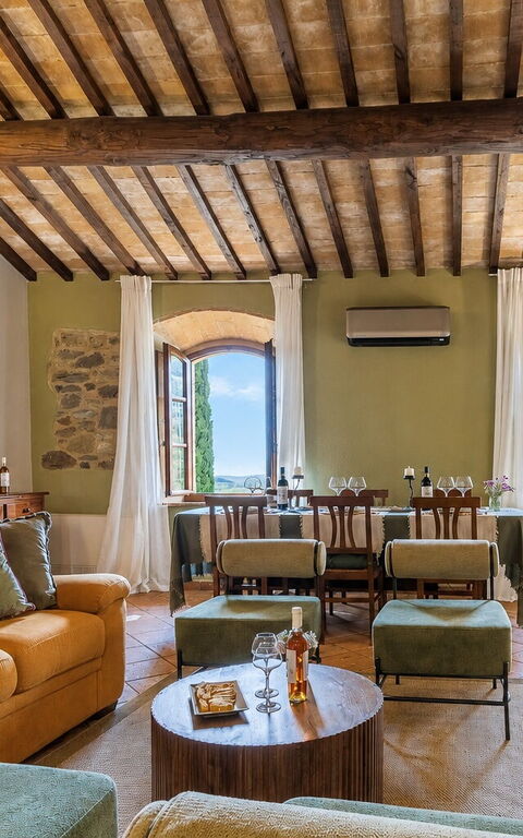 Podere Peteglia: Stue